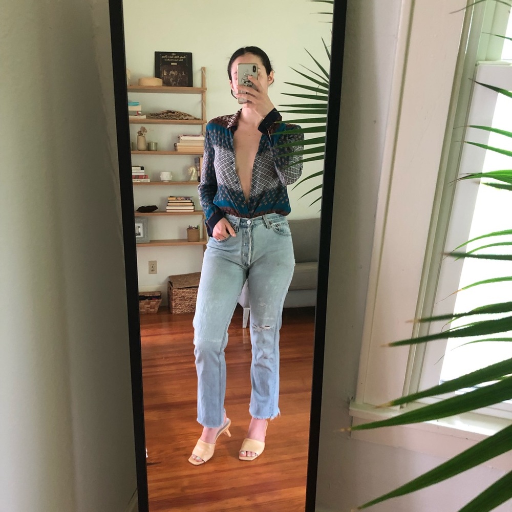 Massimo Dutti Light Weight Button Down